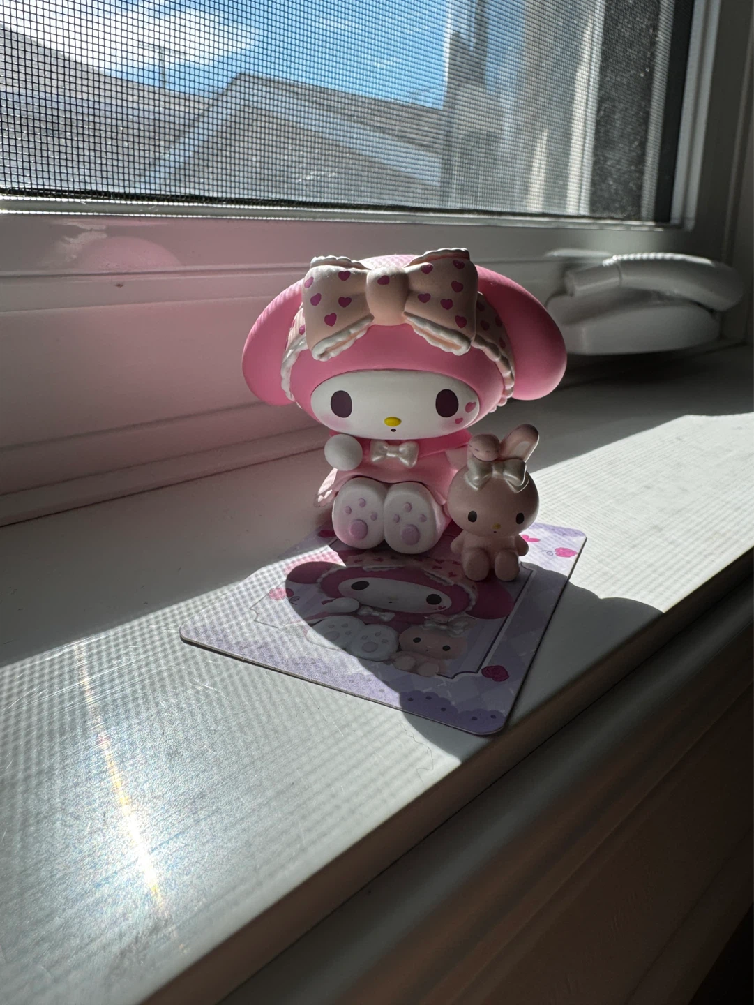 Sanrio My Melody Figure with Bunny Companion - photo 2