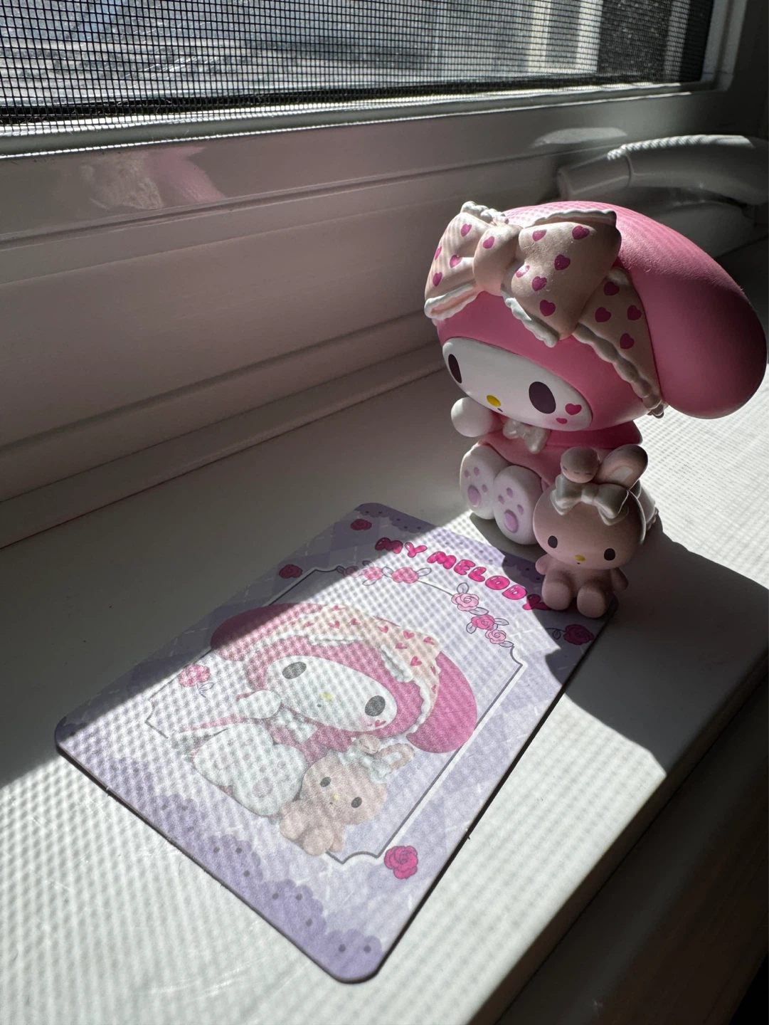Sanrio My Melody Figure with Bunny Companion - photo 4