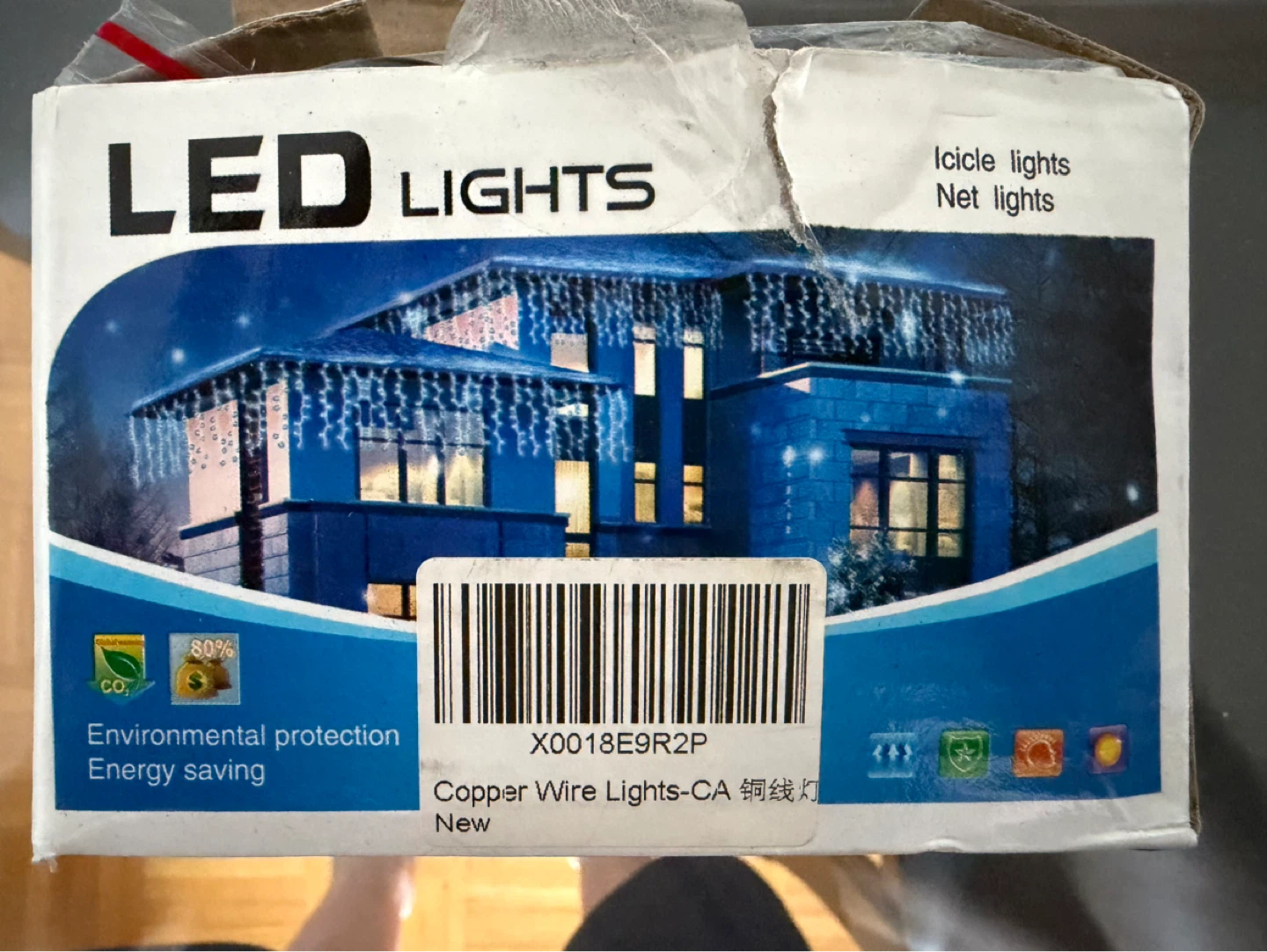 Copper Wire LED String Lights with Remote