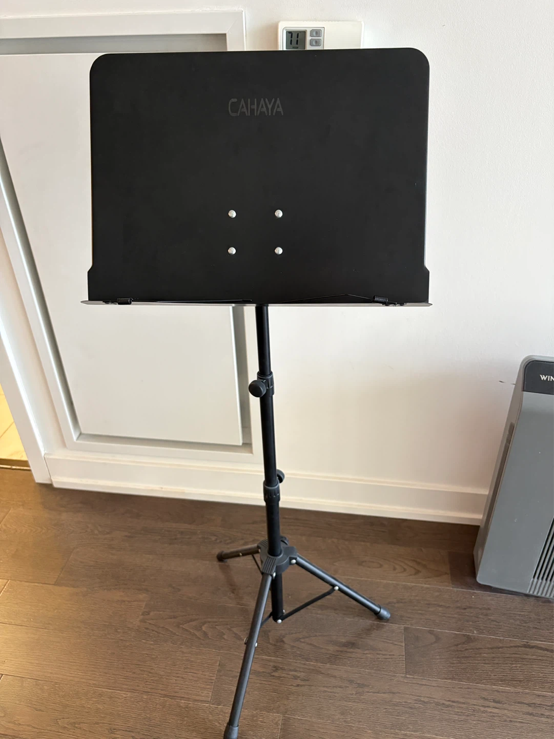CAHAYA Black Metal Music Stand