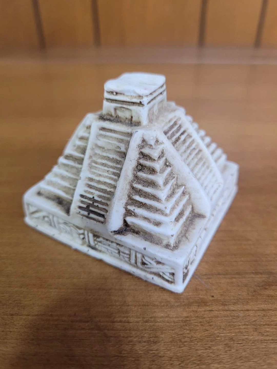 Cancun Mayan Pyramid Replica Figurine