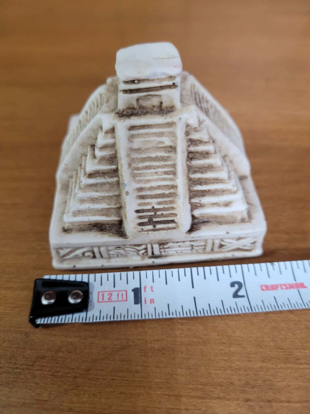 Cancun Mayan Pyramid Replica Figurine - photo 4