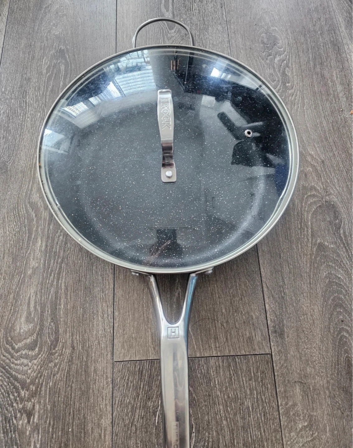 The Rock 30cm nonstick pan with lid - photo 2