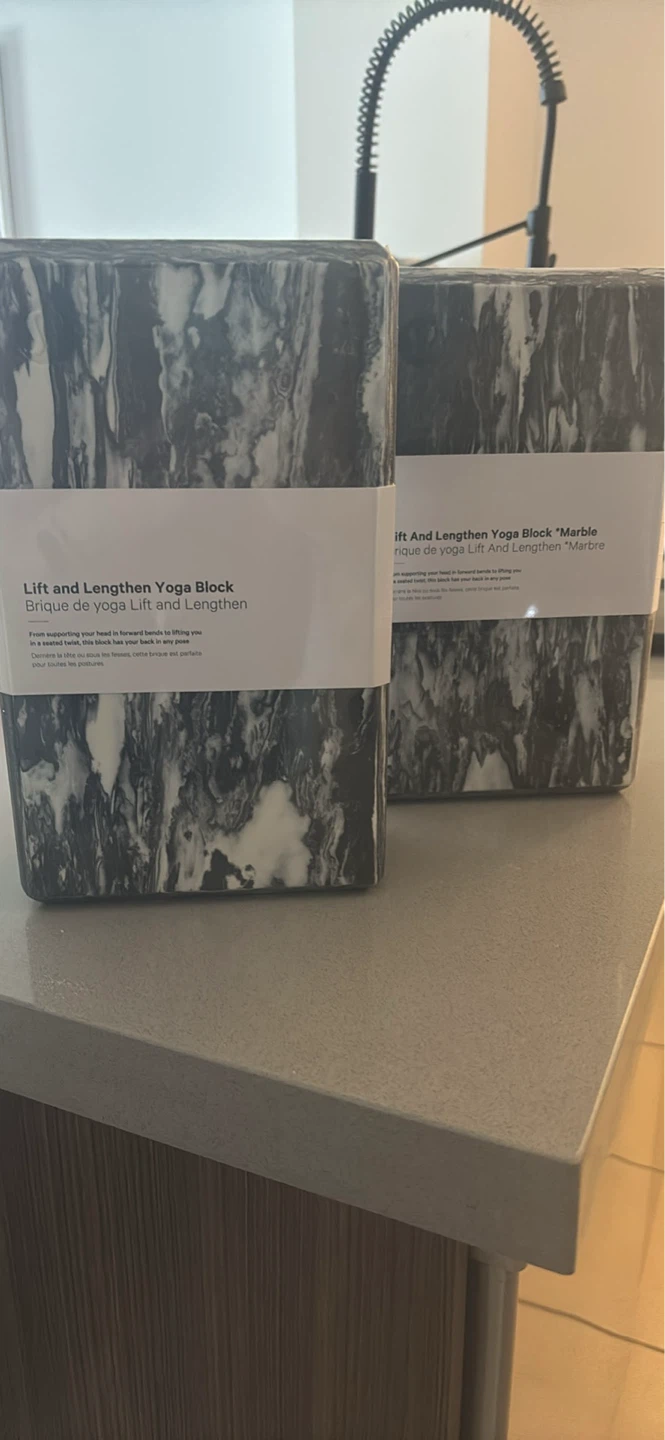 Lift And Lengthen Yoga Block "Marble"