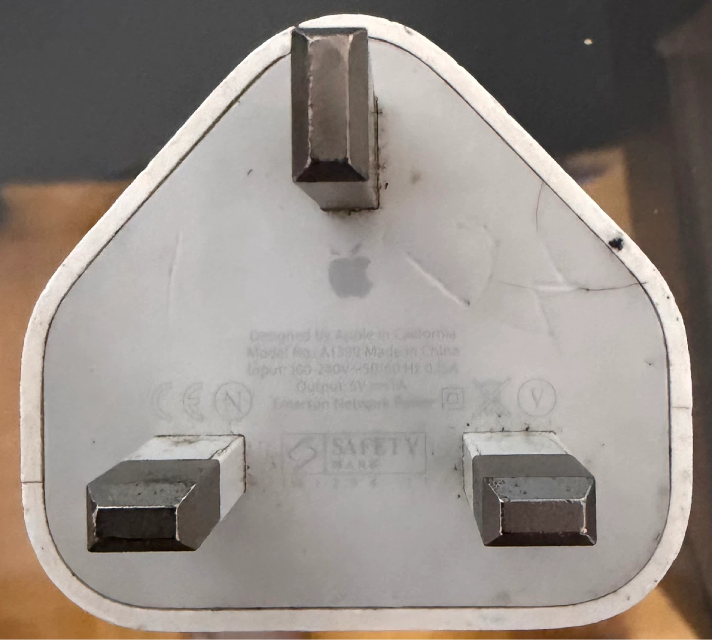 Apple A1399 3-Pin USB Charger Plug for iPhone