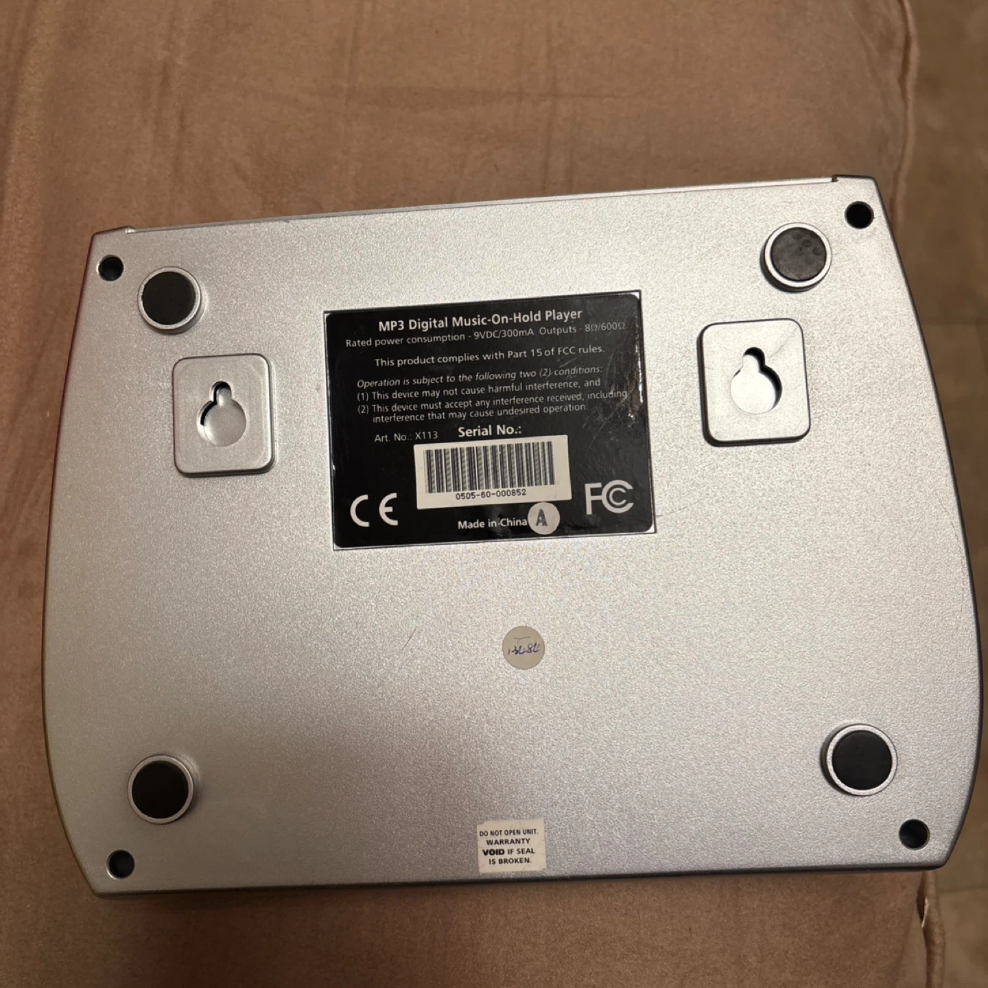 MP3 Digital On-Hold Audio System - photo 3