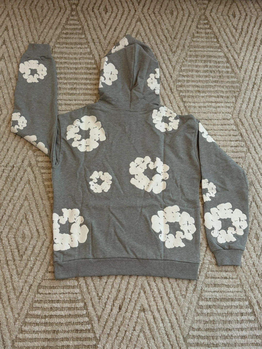 Grey Denim Tears Hoodie - photo 2