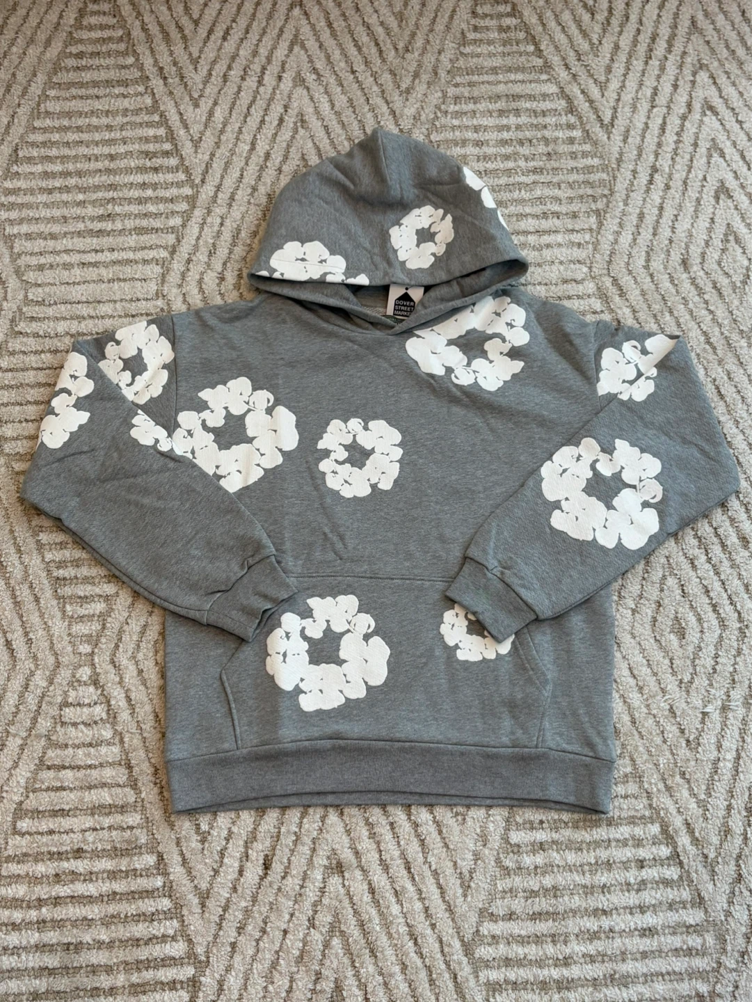 Grey Denim Tears Hoodie