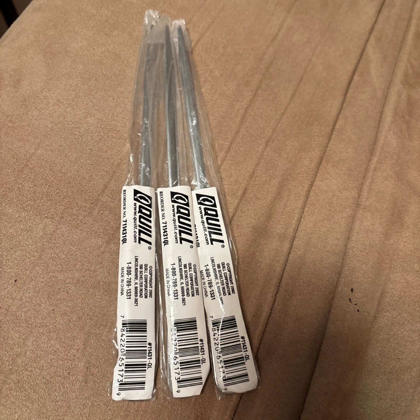 Quill Metal letter opener Set of 3