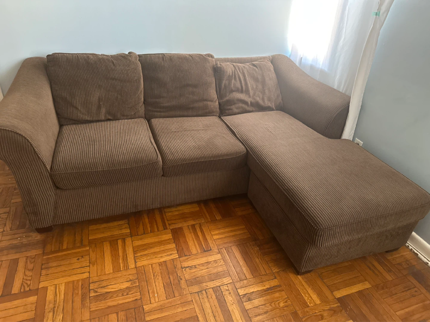 Brown couch