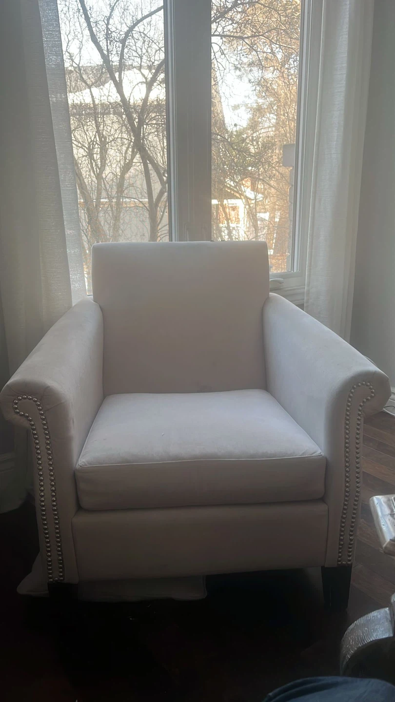 Armchair - Upholstered, Light Coloured - photo 3