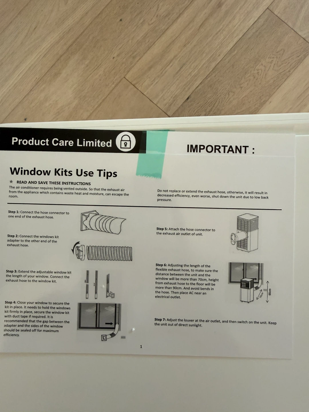 COSTWAY Portable Air Conditioner - photo 3