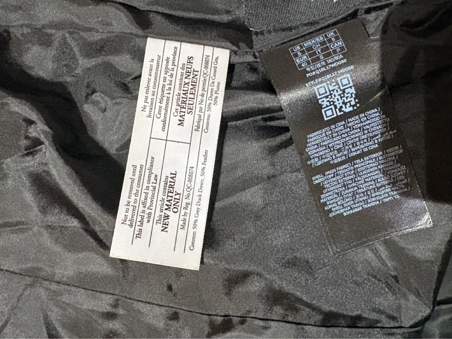 Guess Black Puffer Jacket with Fur Hood - photo 4