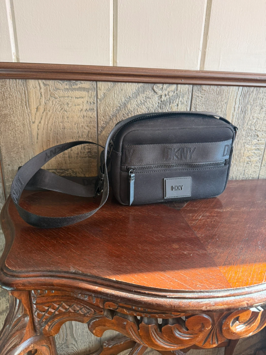 DKNY neoprene handbag