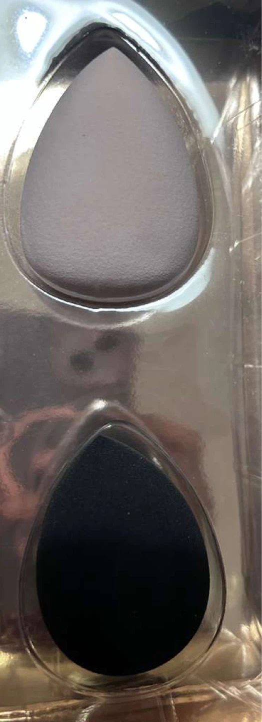 Makeup Sponges - Black and pink