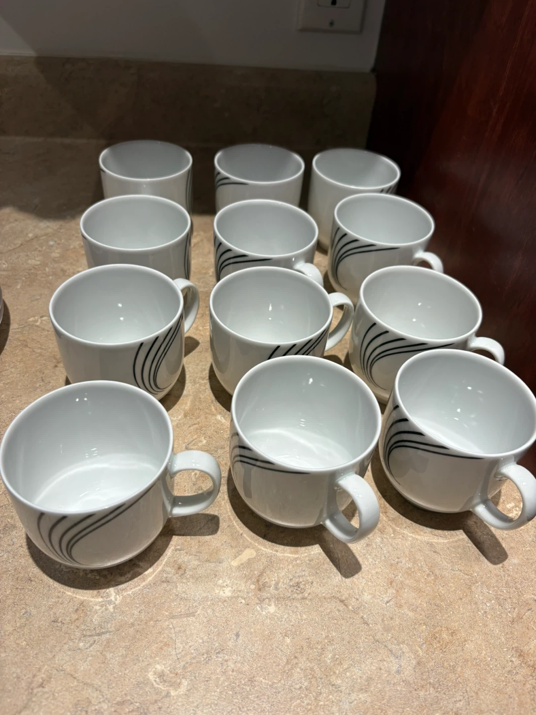 Ceramic Coffee Cups and Saucers - photo 3