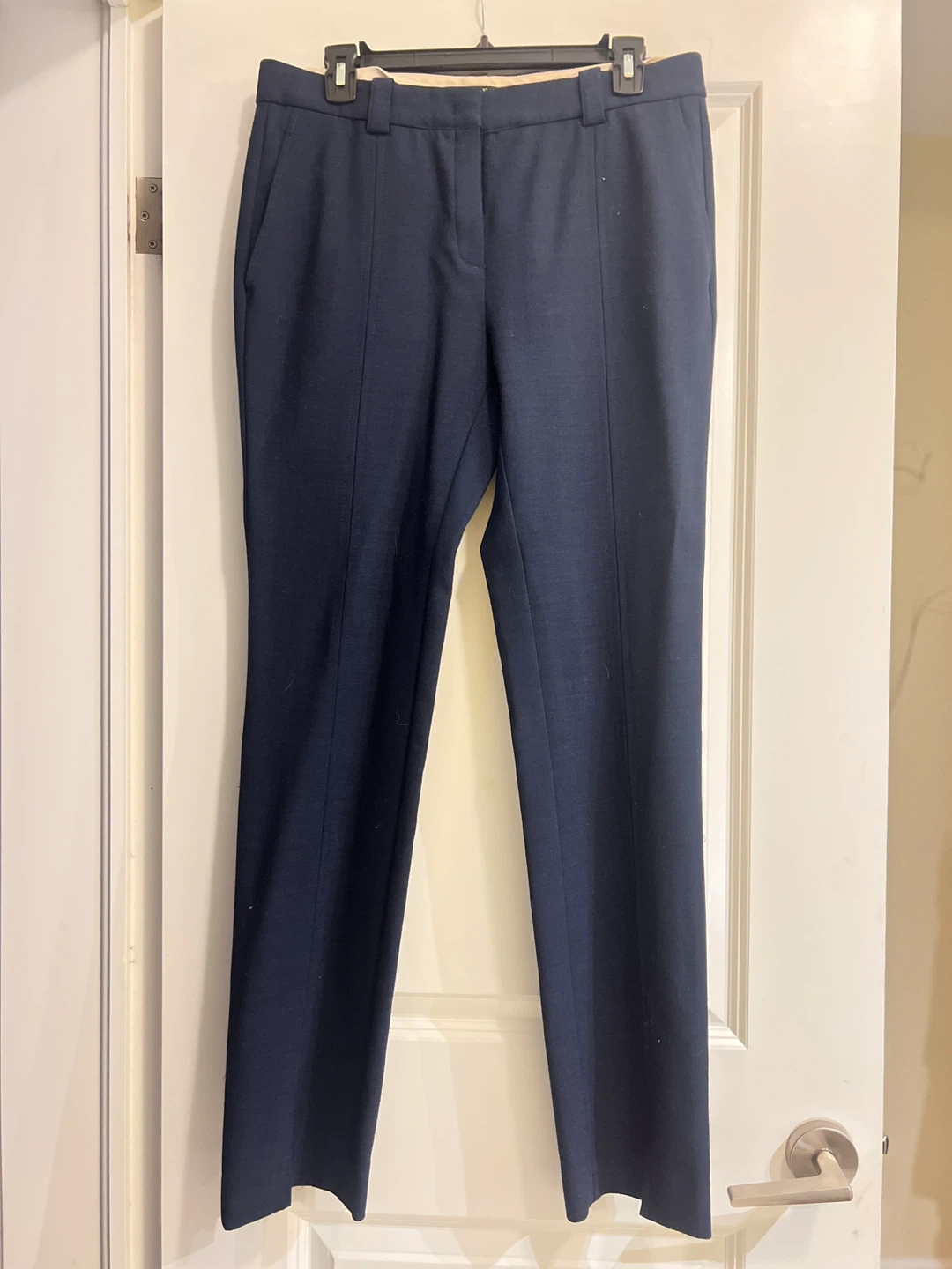 Massimo Dutti Navy Blue Trousers - photo 3