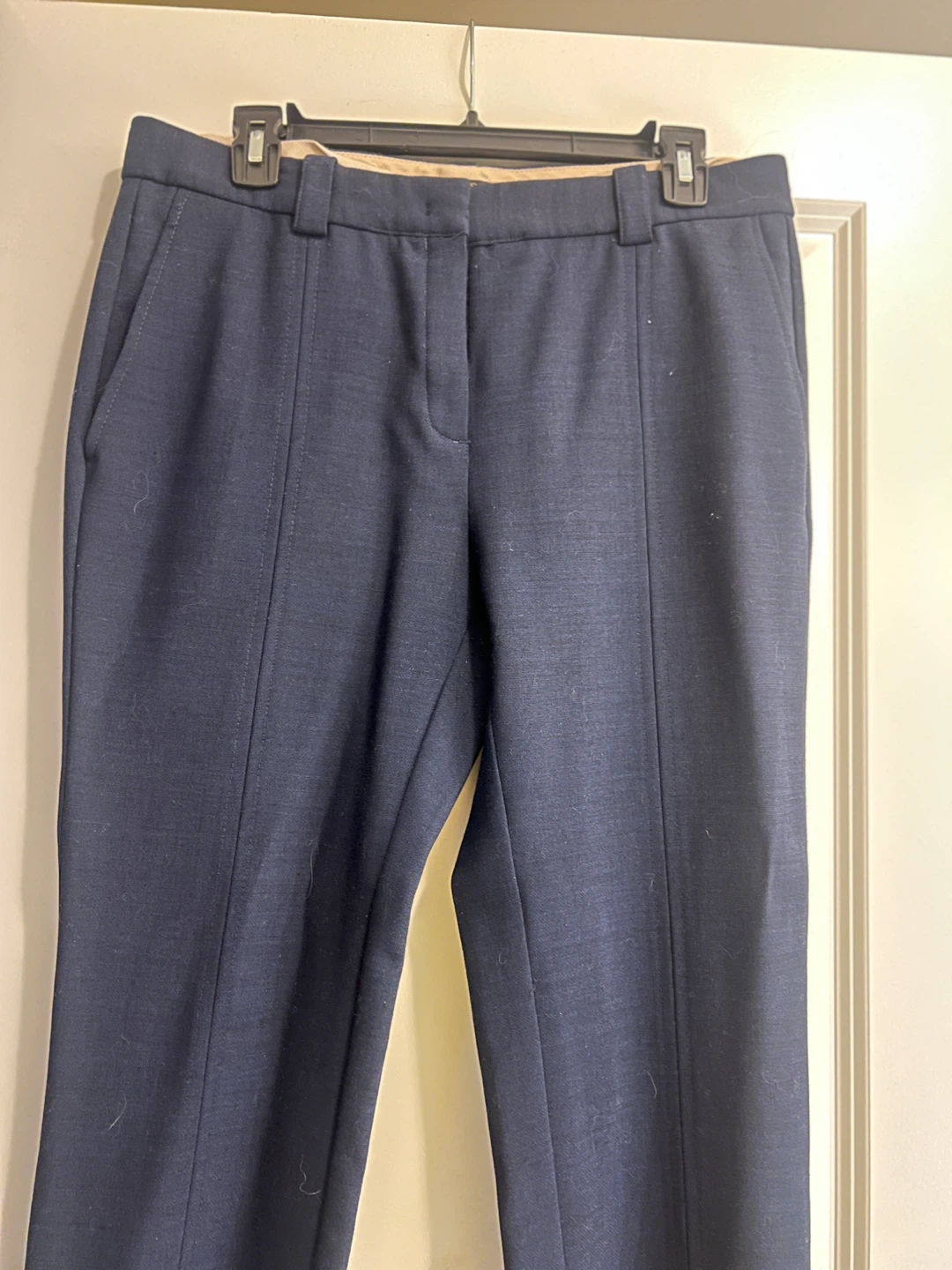 Massimo Dutti Navy Blue Trousers - photo 2
