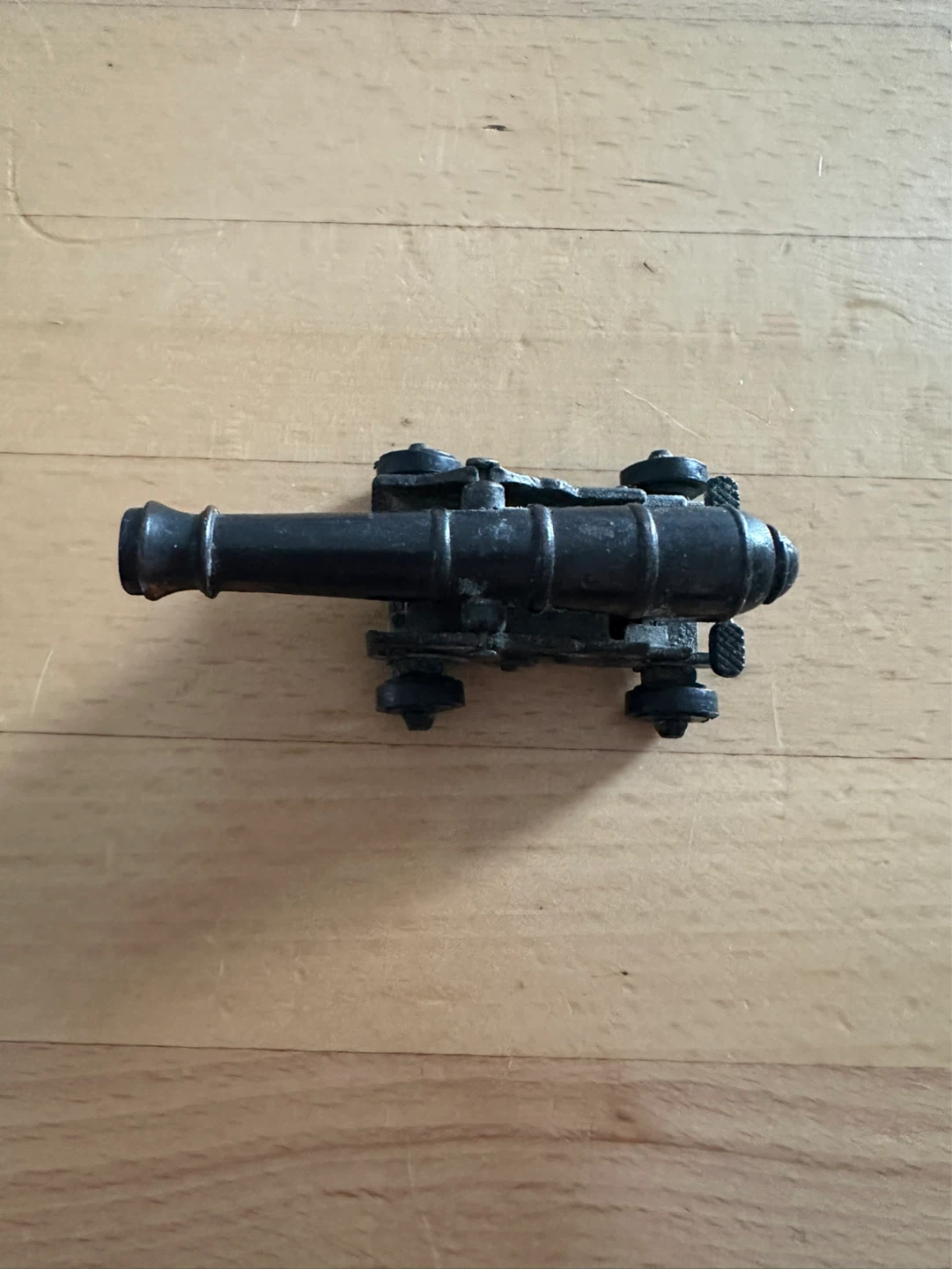 Vintage Metal Toy Cannon