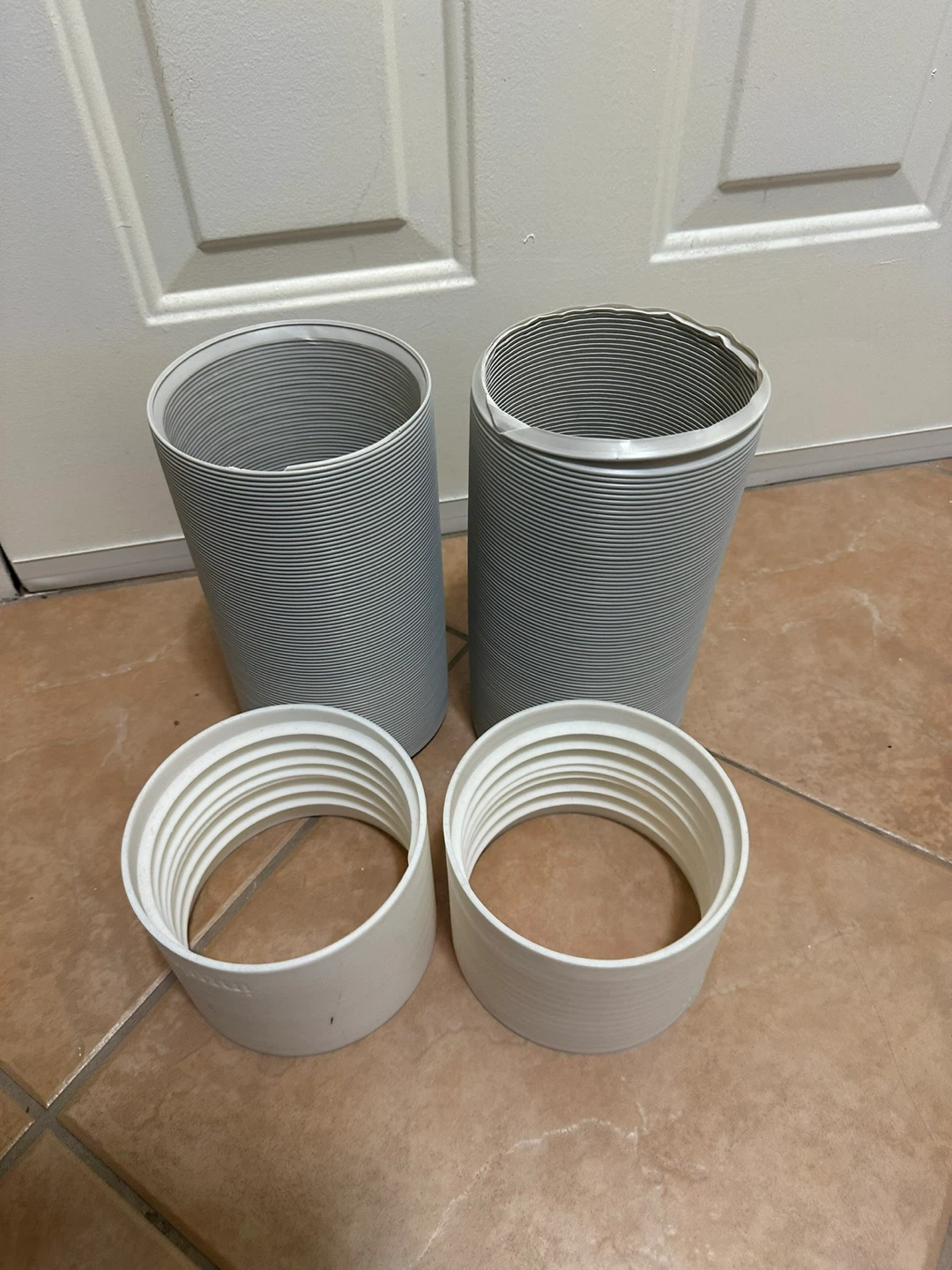 Portable AC Exhaust Vent Hose with Window Adapters - photo 2
