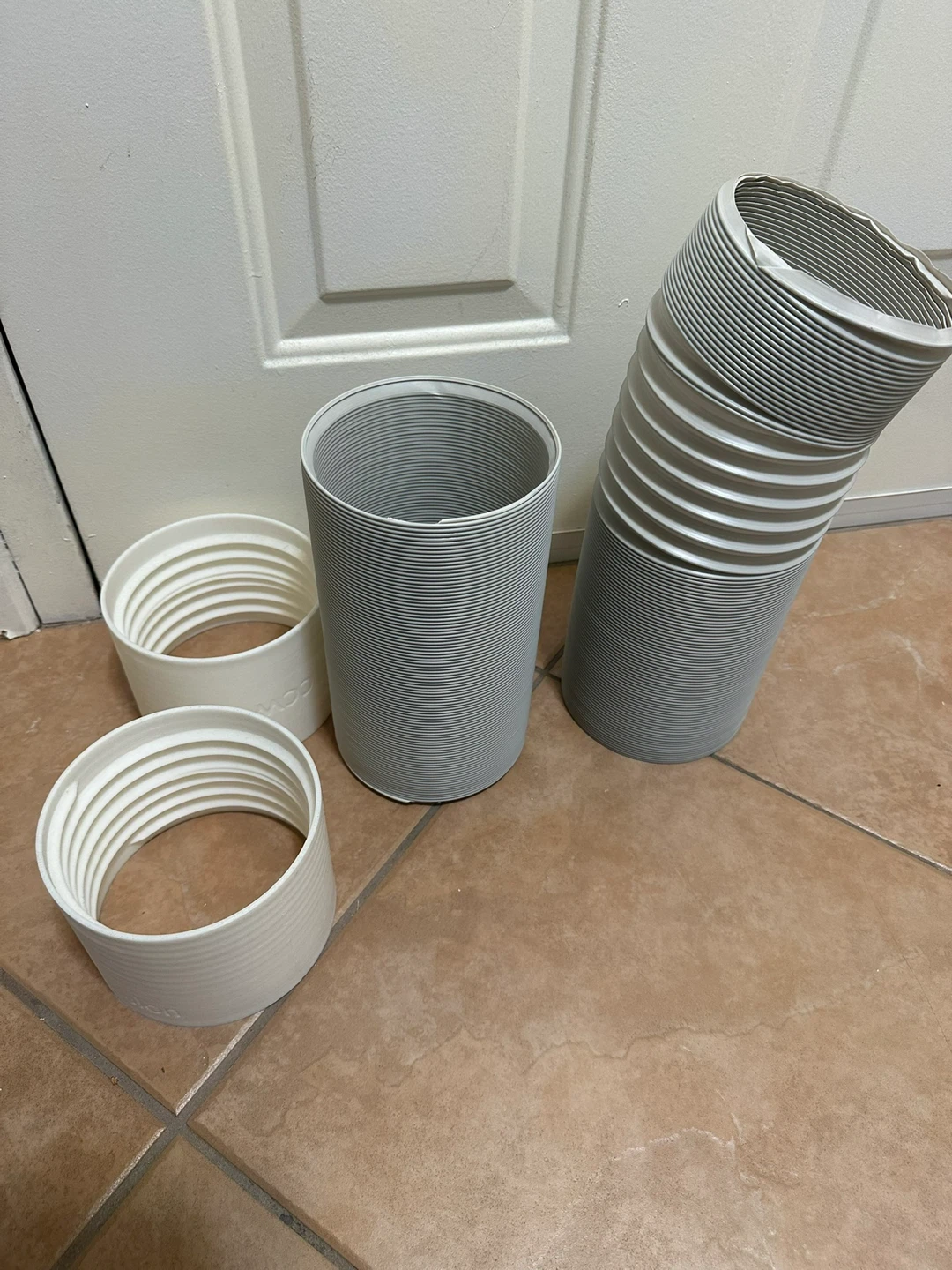 Portable AC Exhaust Vent Hose with Window Adapters - photo 4