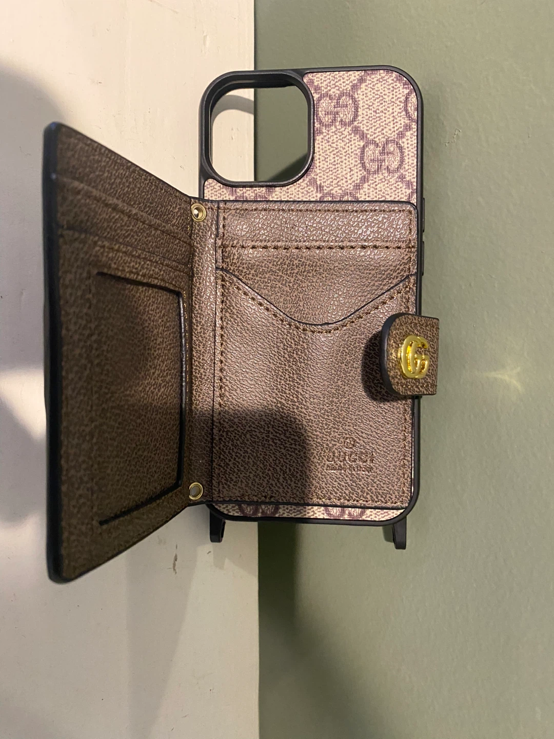 Gucci GG Supreme iPhone Case with Strap - photo 3