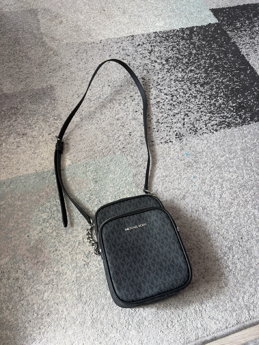 Michael Kors Monogram Crossbody Bag