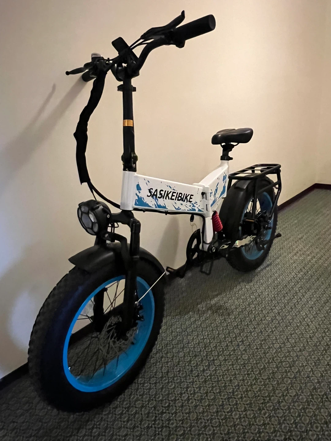SASIKEIBIKE Folding Electric Fat Tire Bike - photo 3