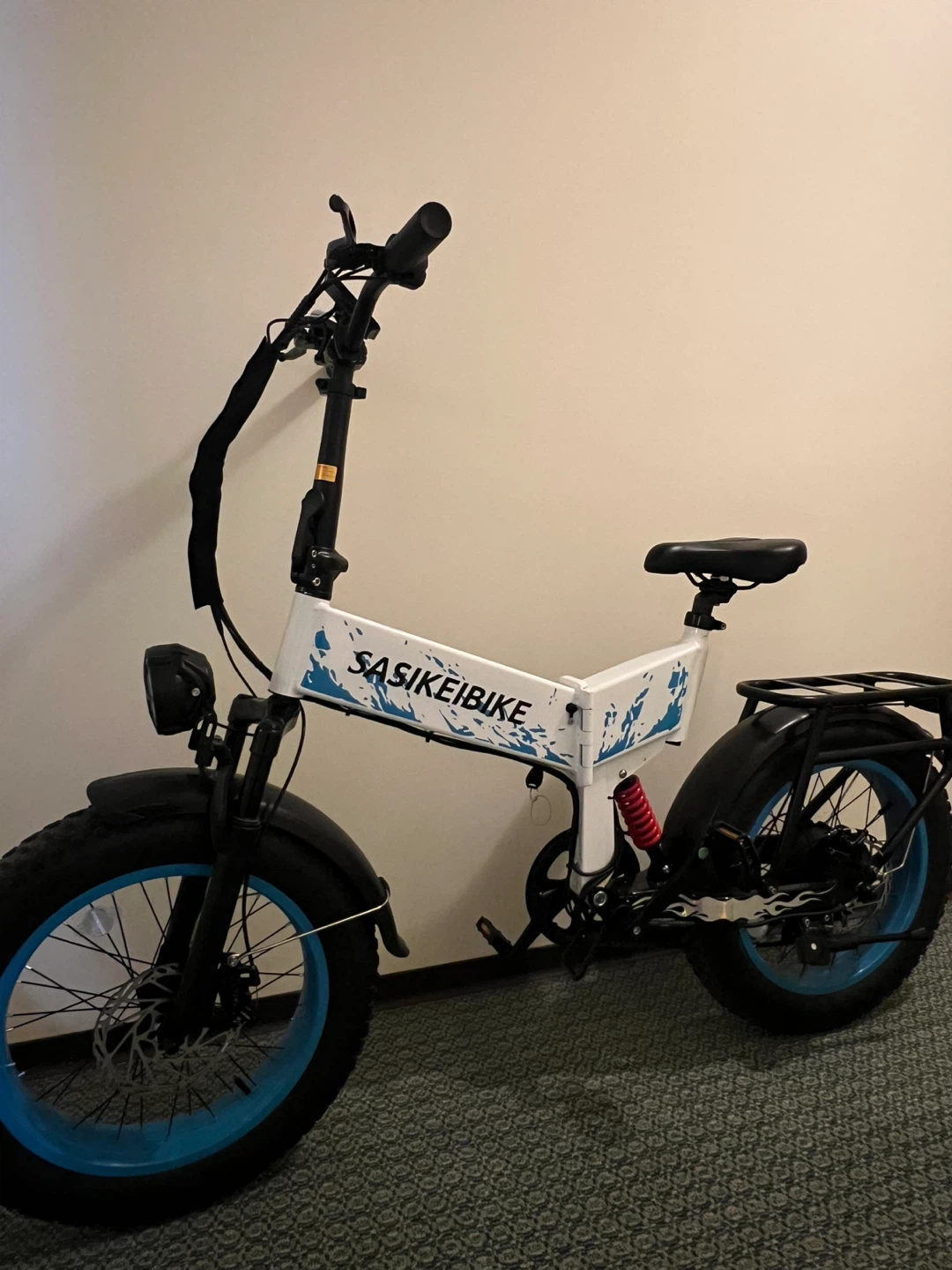 SASIKEIBIKE Folding Electric Fat Tire Bike - photo 2