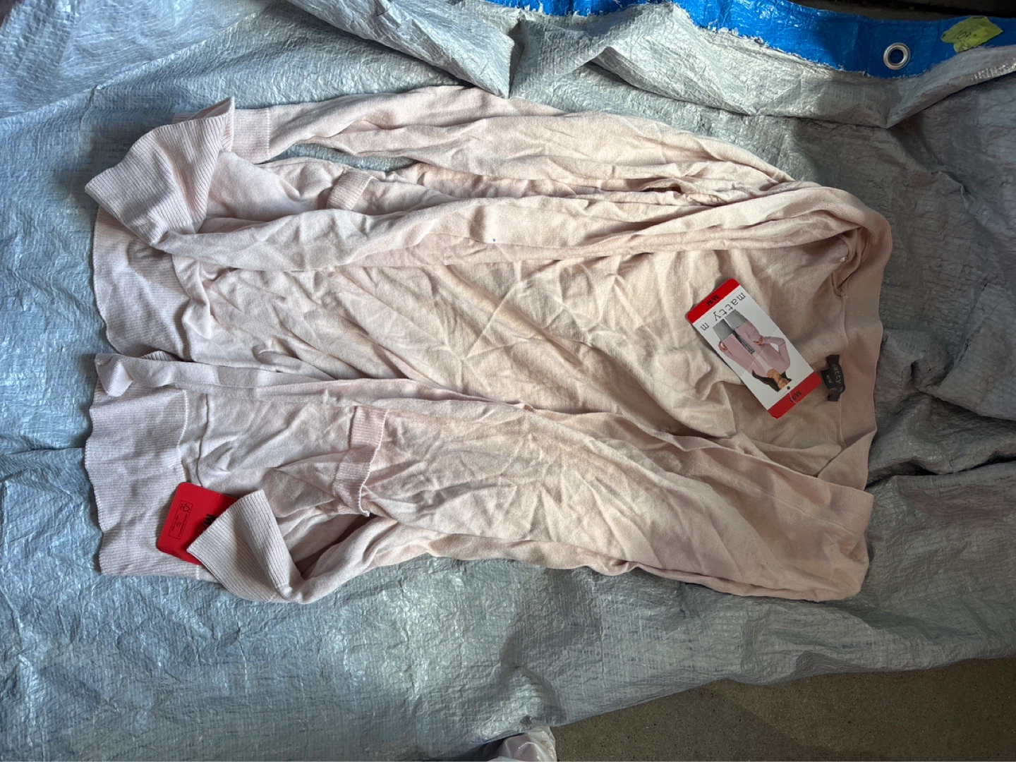 Matty M Cardigan Sweater - Pink - Size M