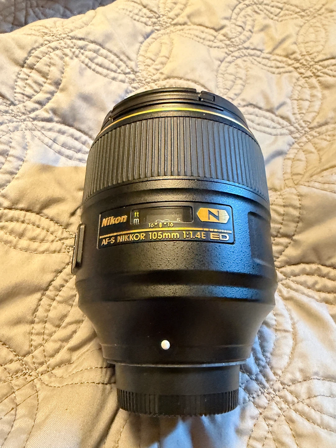 Nikon AF-S NIKKOR 105mm 1:1.4E ED Lens