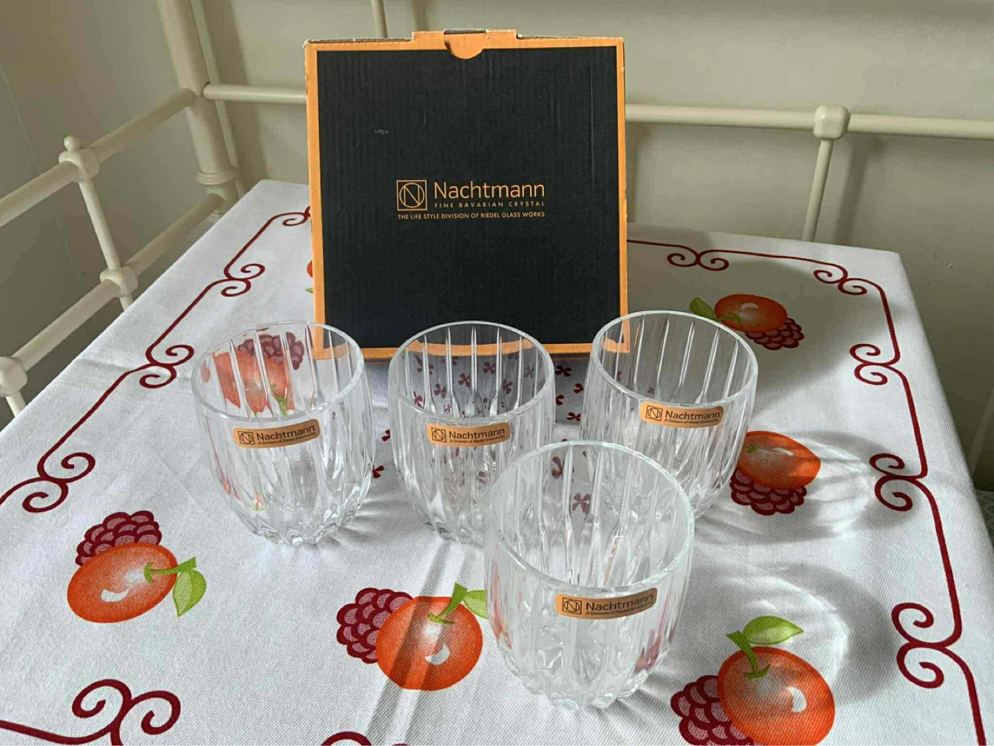Nachtmann Crystal Tumbler Glasses - Set of 4