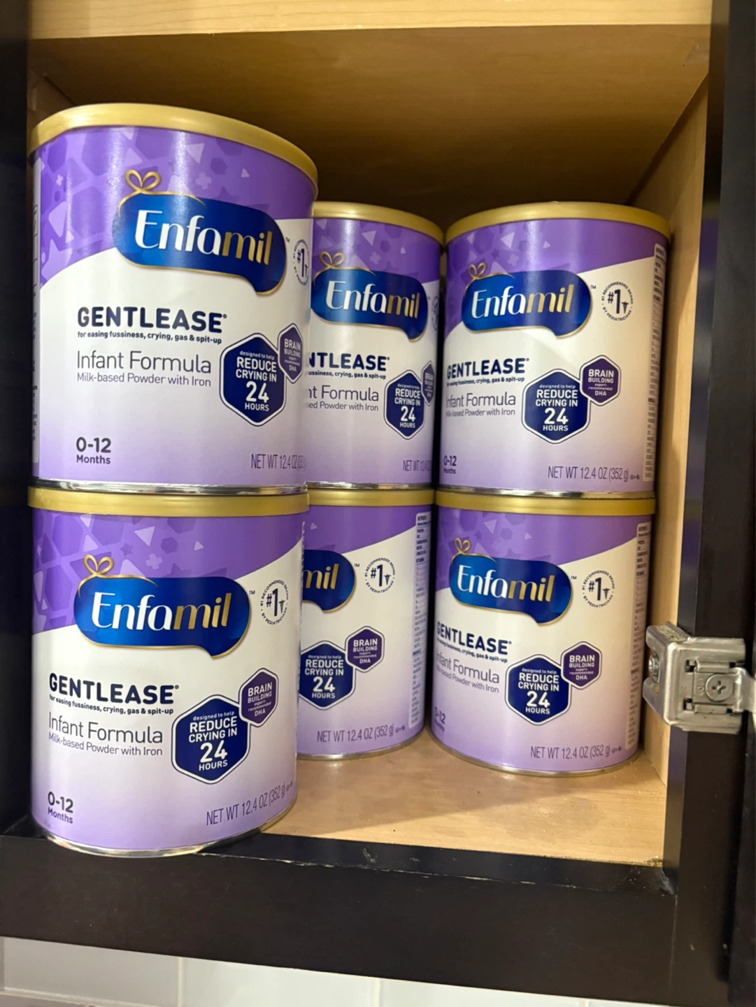 Enfamil Gentlease Infant Formula - 6 Cans - photo 3