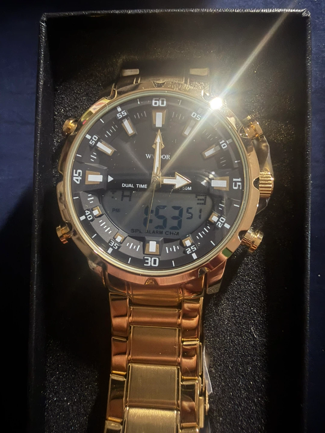 WYOR Dual Time Quartz Watch