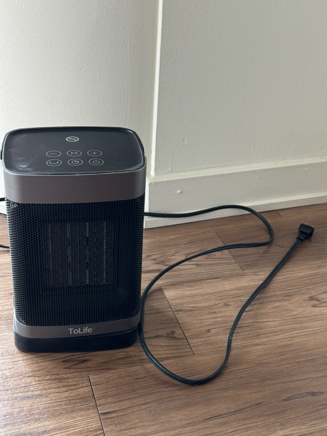 Black Heater 1500W Portable Safe