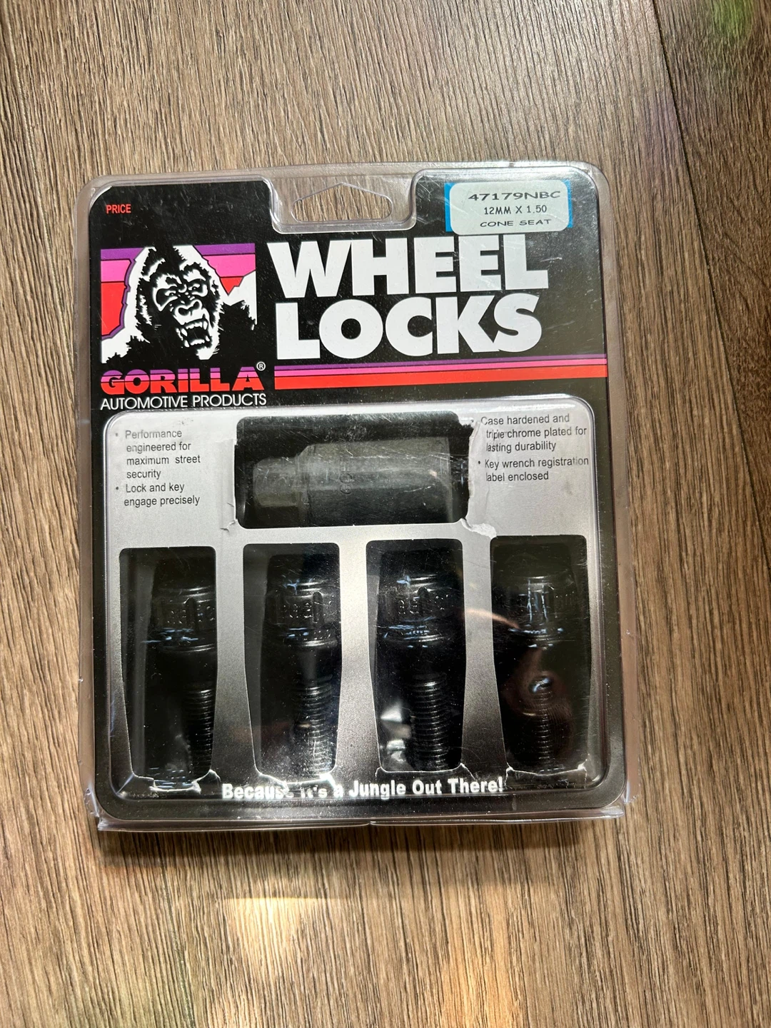 Gorilla Wheel Locks 12mm X 1.50 Cone Seat