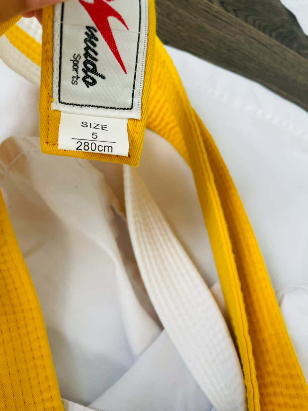 Sparco Judo Gi with Yellow Belt - photo 2