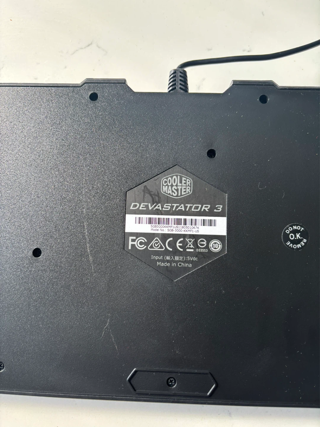 Cooler Master Devastator 3 Gaming Keyboard - photo 2