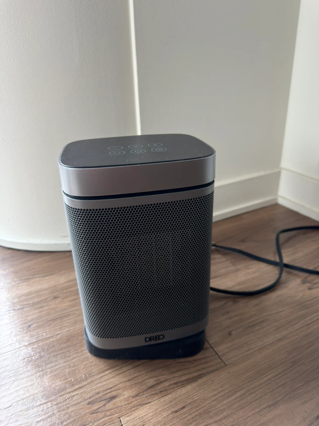 Grey Heater 1500W Portable Safe