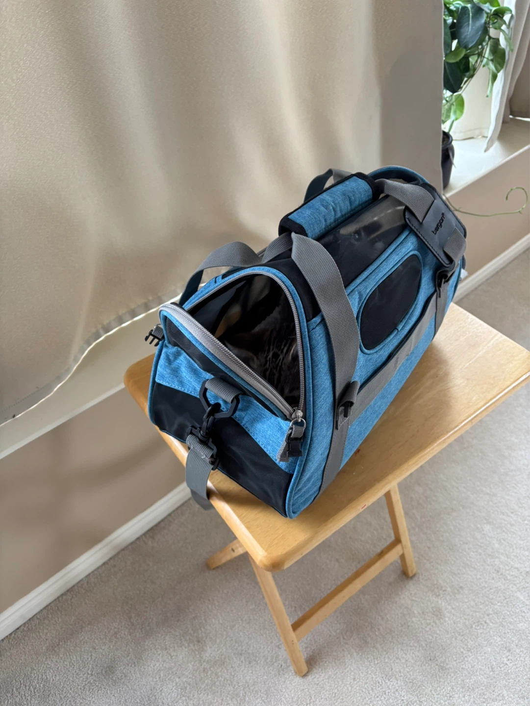 Blue Pet Carrier Bag - photo 3