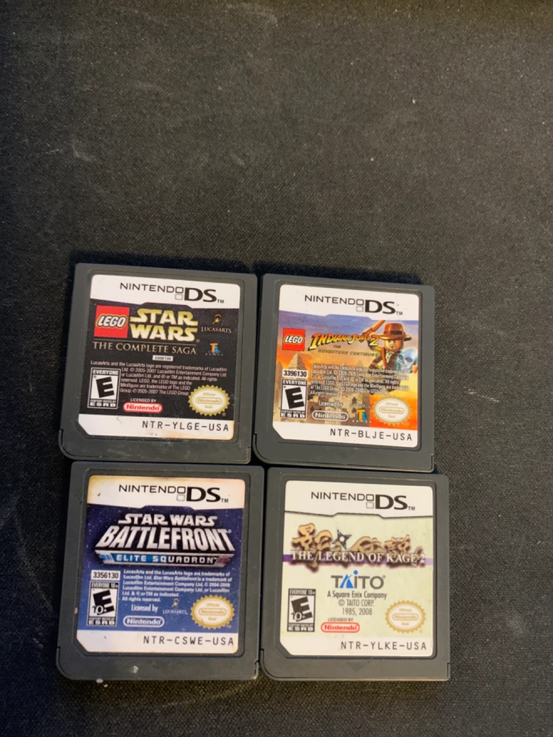 Nintendo ds game lot