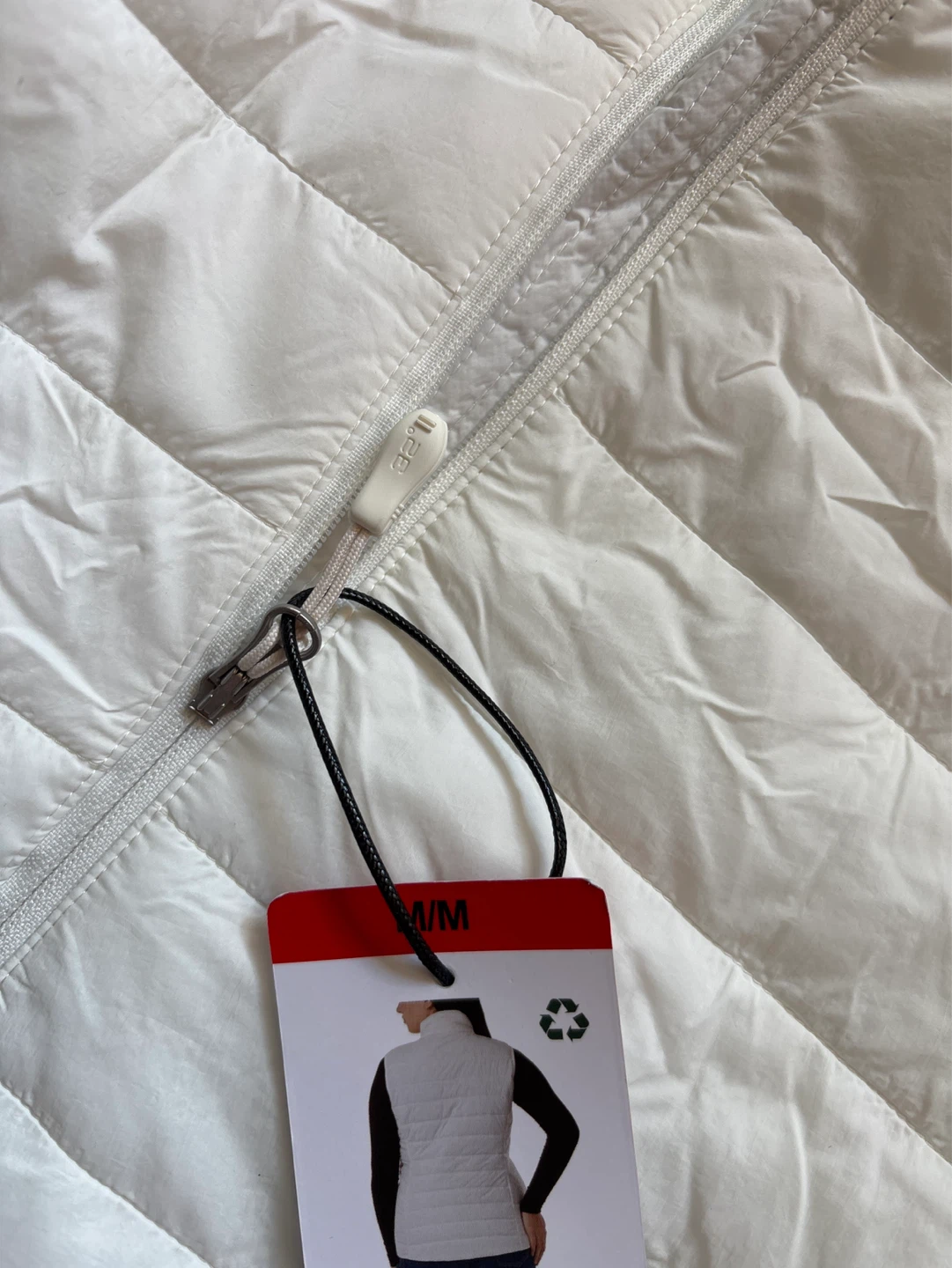 32 Degrees Heat White Puffer Vest Size M/M - photo 3