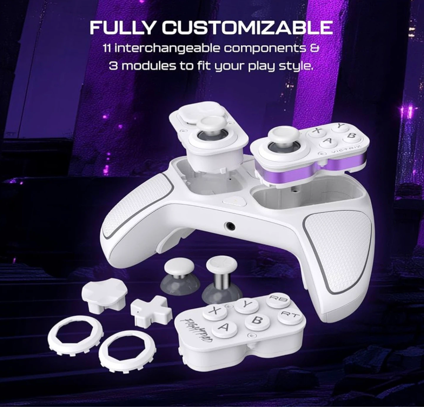 Victrix Pro BFG White Wireless Controller for Xbox