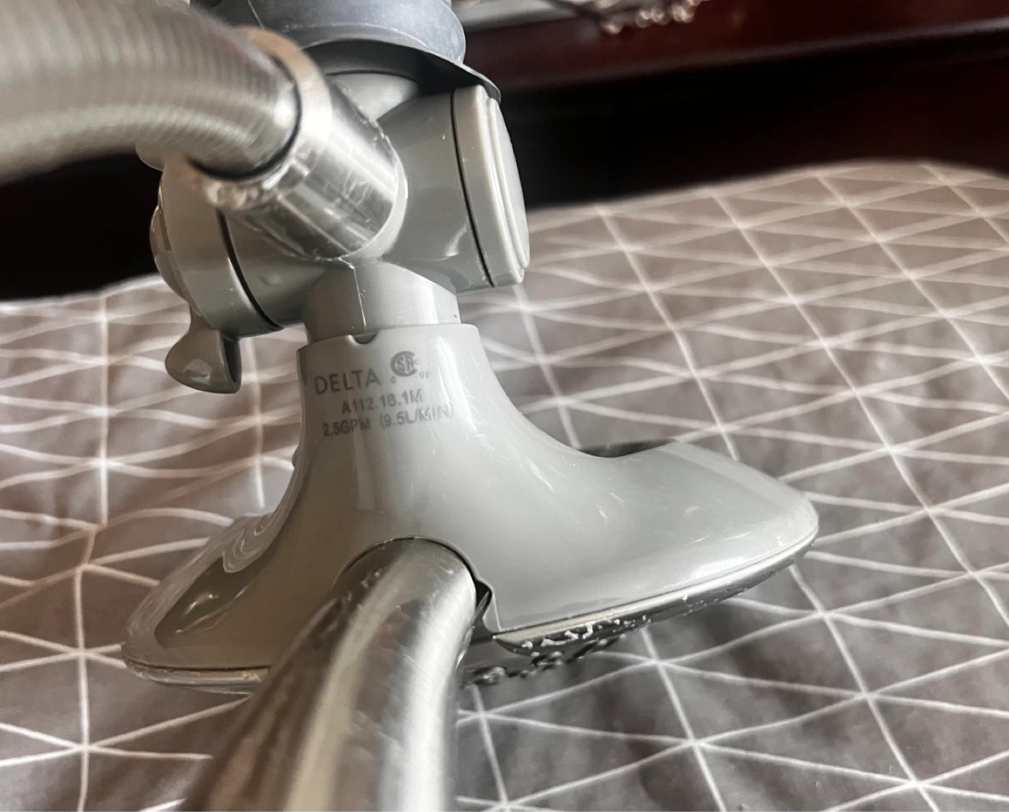 Delta Dual Shower Head with Hose - photo 4