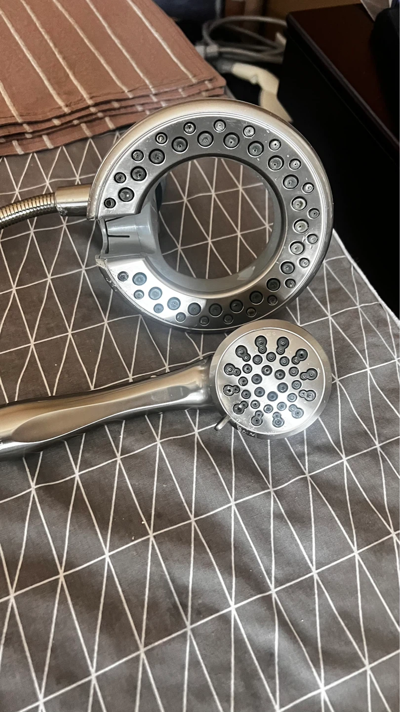 Delta Dual Shower Head with Hose - photo 2