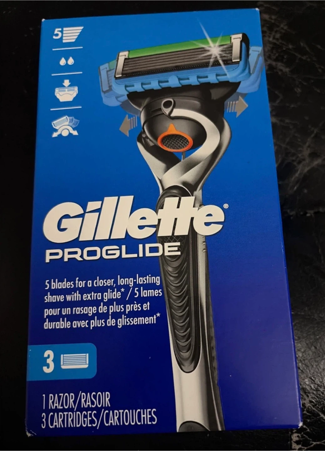 Gillette ProGlide Razor with 3 Cartridges