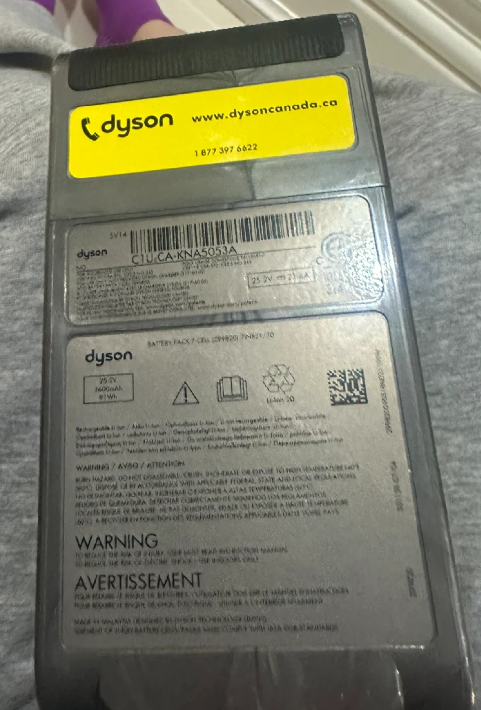 Dyson V11 Battery Pack C10-KNA5053A - photo 2