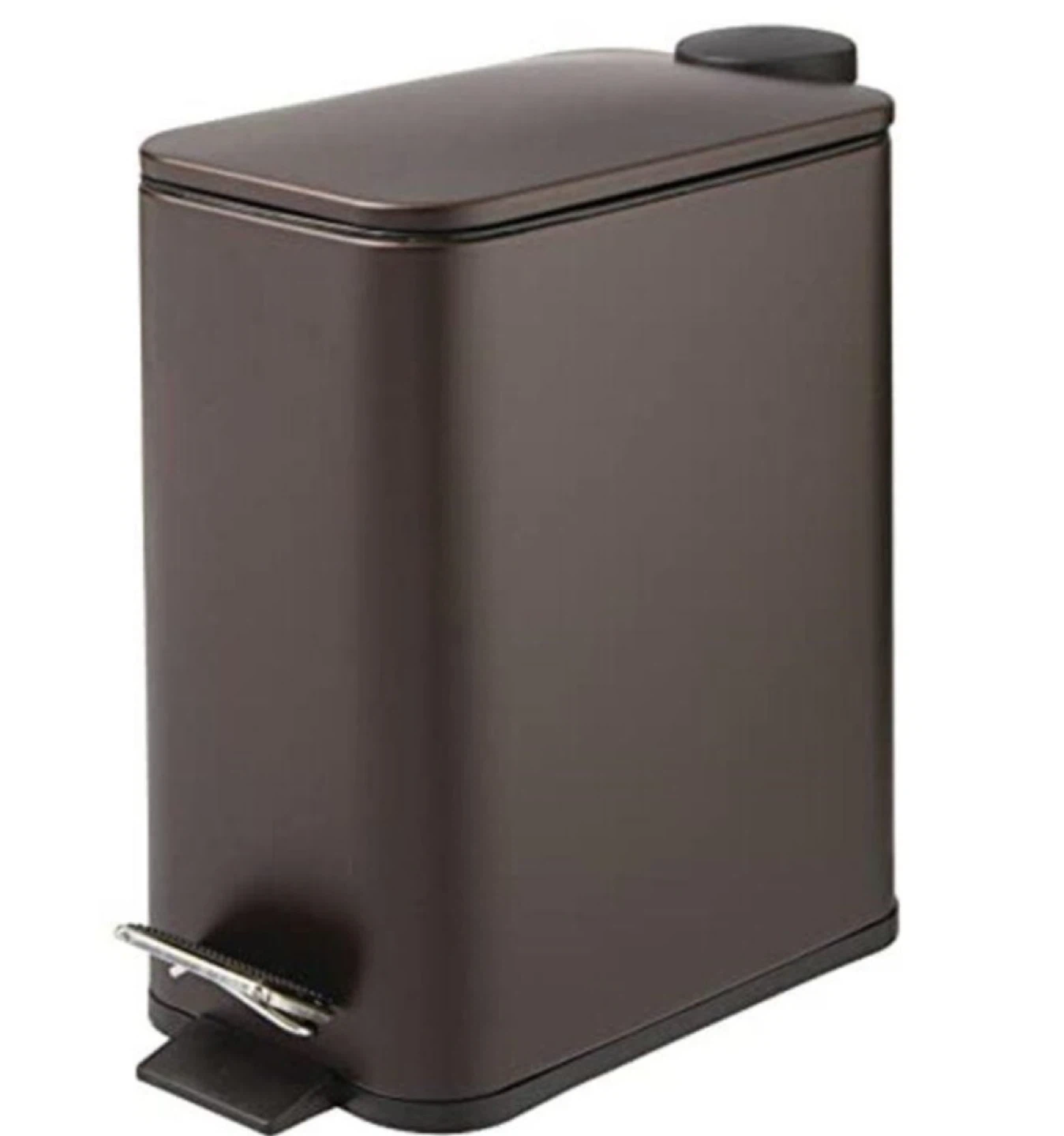 Bronze Step Trash Can