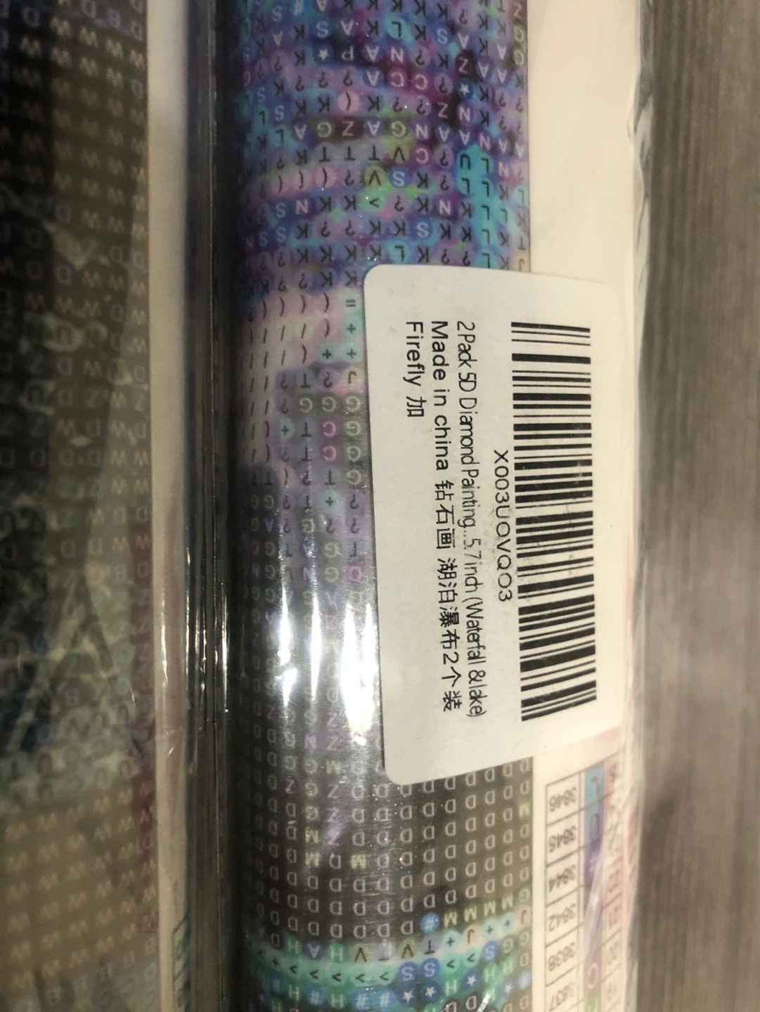New-2 Pack 5.7 inch Diamond Painting Kits - Waterfall & Galaxy - photo 5