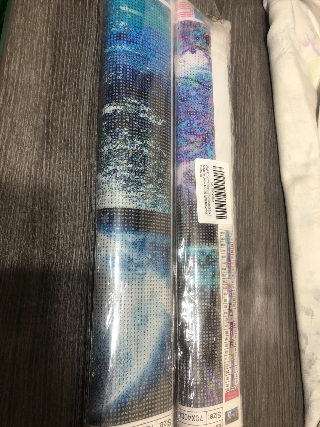 New-2 Pack 5.7 inch Diamond Painting Kits - Waterfall & Galaxy - photo 4